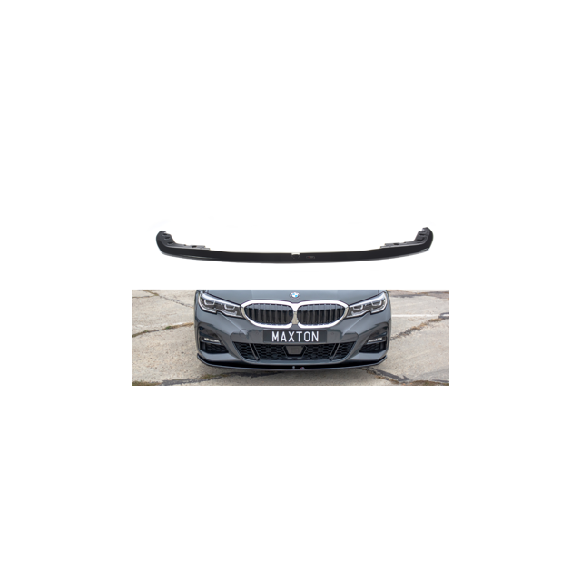 купи Добавка за предна броня/лип спойлер V.3 за BMW 3 G20 M-Pack - Maxton Design