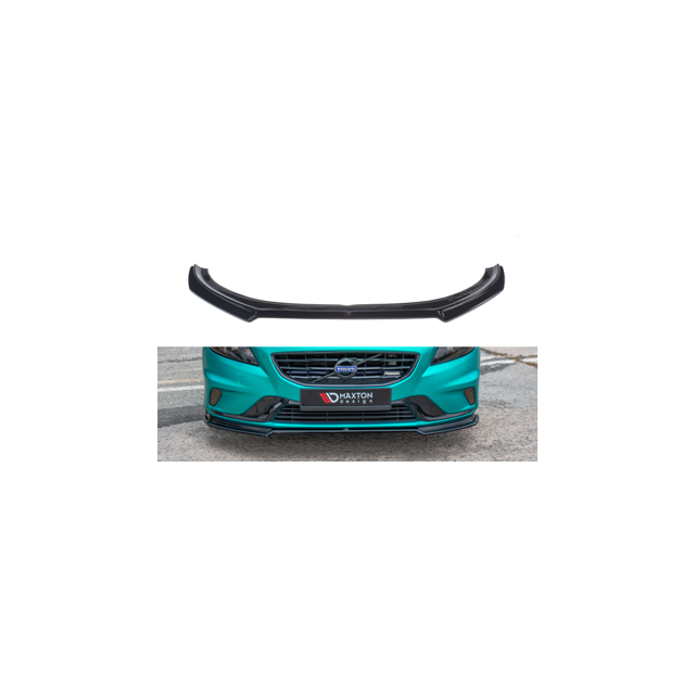 купи Добавка за предна броня/лип спойлер Volvo V40 R-Design - Maxton Design