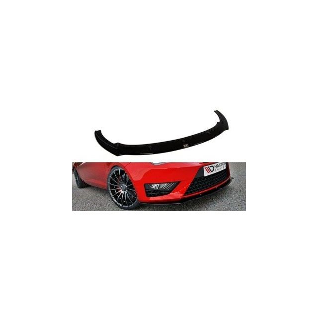 купи Добавка за предна броня/лип спойлер Seat Ibiza IV Cupra (6J) Фейслифт - Maxton Design
