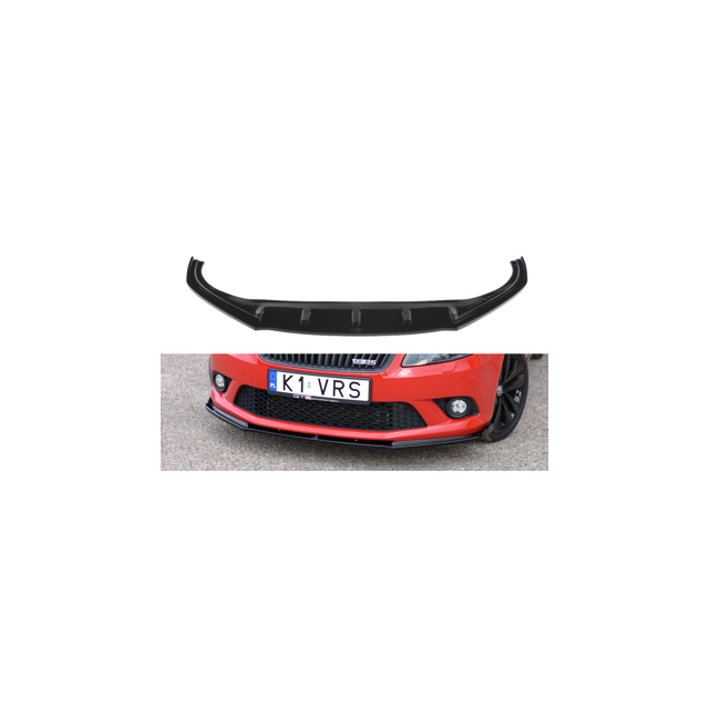 купи Добавка за предна броня/лип спойлерskoda fabia mk2 rs - Maxton Design