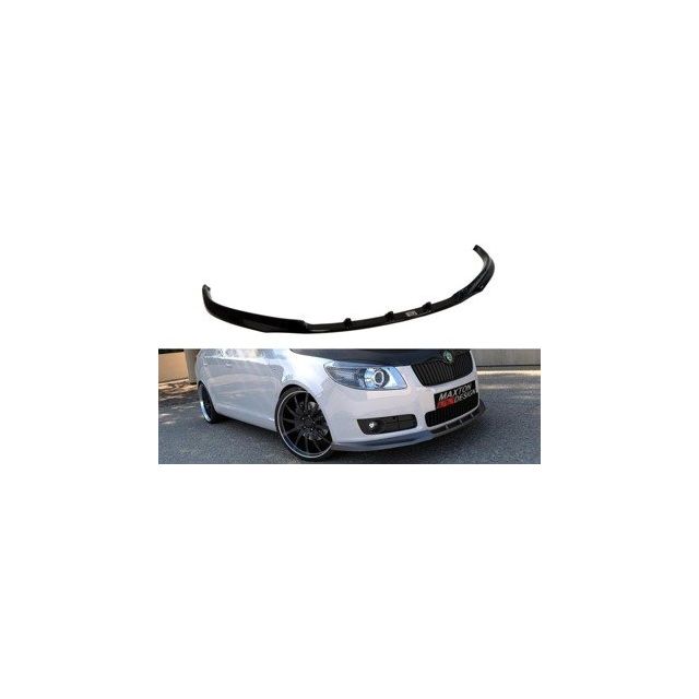 купи Добавка за предна броня/лип спойлер skoda fabia mk2 - Maxton Design