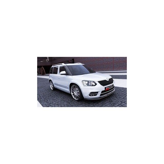 купи Добавка за предна броня/лип спойлер skoda yeti city facelift модел - Maxton Design