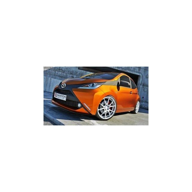 купи Добавка за предна броня/лип спойлер Toyota Aygo Mk2 - Maxton Design