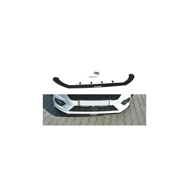купи Добавка за предна броня/лип спойлер V.2 Ford Fiesta Mk8 ST / ST-LINE - Maxton Design