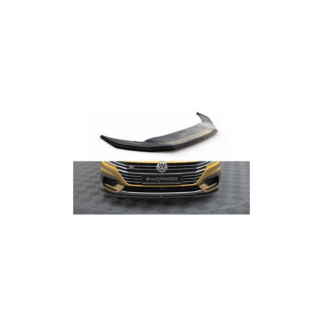 купи Добавка за предна броня/лип спойлер V.1 Volkswagen Arteon R-Line - Maxton Design