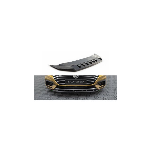 купи Добавка за предна броня/лип спойлер V.2 Volkswagen Arteon R-Line - Maxton Design