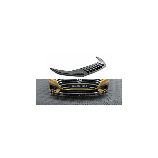 купи Добавка за предна броня/лип спойлер V.3 Volkswagen Arteon R-Line - Maxton Design