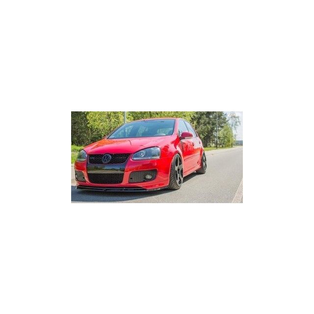 купи Добавка за предна броня/лип спойлер VW Golf V GTI (за спойлер на GTI 30 -ти преден броня) - Maxton Design