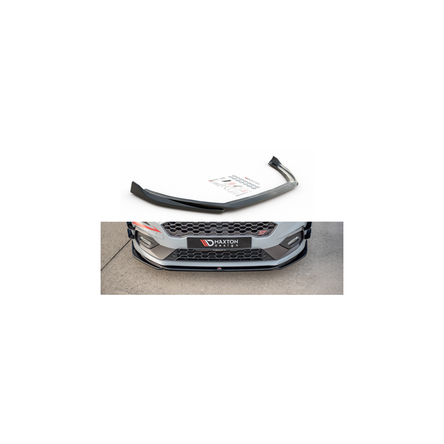 купи Добавка за предна броня/лип спойлер V.4 Ford Fiesta Mk8 ST / ST-LINE - Maxton Design