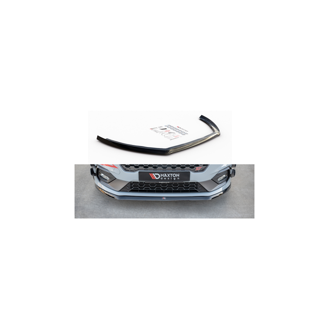 купи Добавка за предна броня/лип спойлер V.6 Ford Fiesta Mk8 ST / ST-LINE - Maxton Design