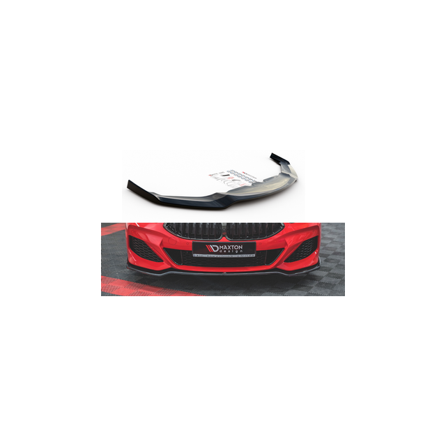 купи Добавка за предна броня/лип спойлер V.2 BMW 8 Coupe G15 / 8 Gran Coupe M-Pack G16 - Maxton Design
