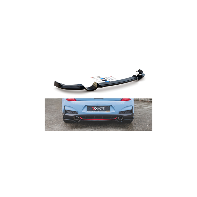 Централна Добавка за задна броня Hyundai I30 N Mk3 Хечбек - Maxton Design