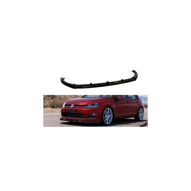 купи Добавка за предна броня/лип спойлер VW Golf VII за спортен пакет - Maxton Design