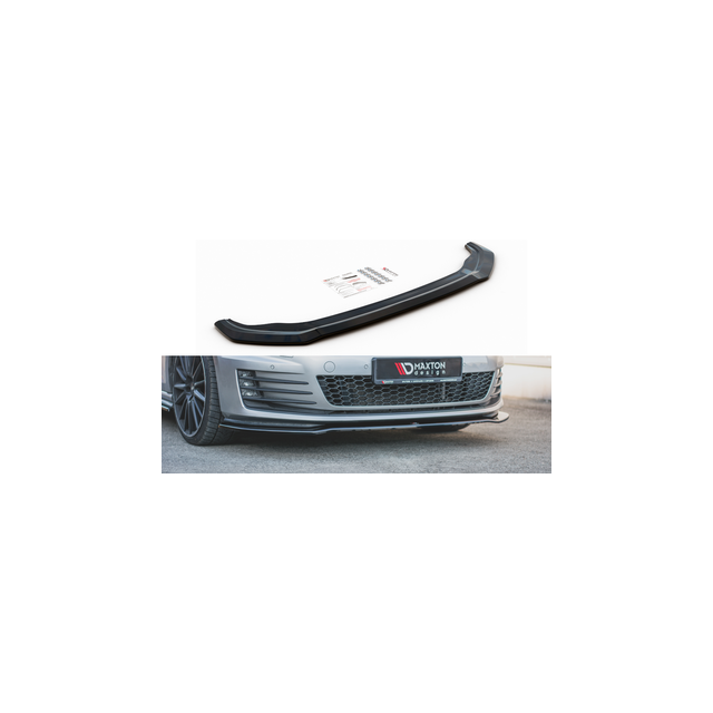 купи Добавка за предна броня/лип спойлер V.2 VW Golf 7 GTI - Maxton Design