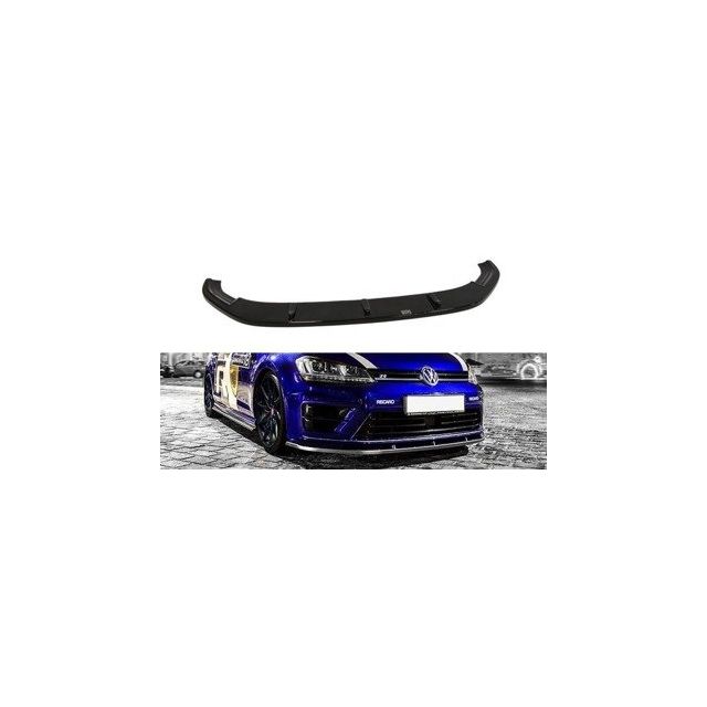 купи Добавка за предна броня/лип спойлер V.1 VW Golf 7 R / R-Line - Maxton Design