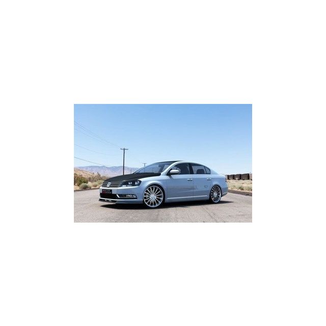 Добавка за предна броня/лип спойлер  VW Passat B7 - Maxton Design