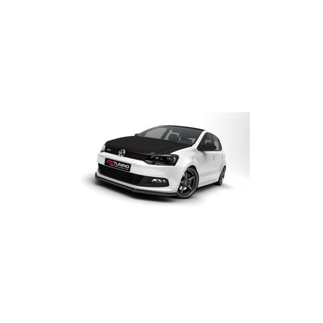 Добавка за предна броня/лип спойлер  VW Polo Mk5 GTI - Maxton Design