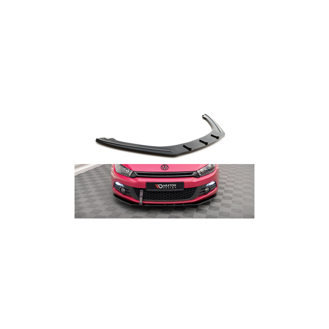 Добавка за предна броня/лип спойлер  VW Scirocco - Maxton Design