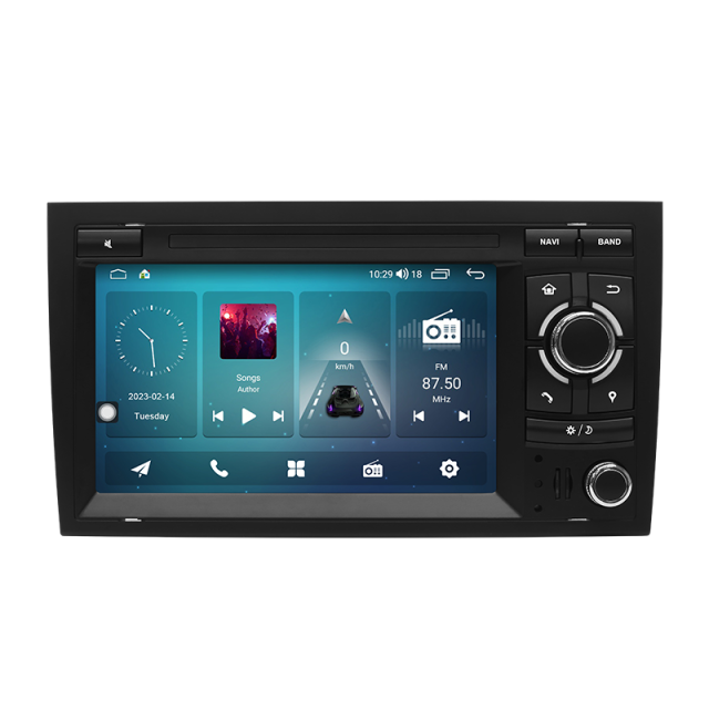 Мултимедия за AUDI A4 S4 B6 B7 2001-2011 7" БЕЗ DVD МЕХАНИКА с навигация