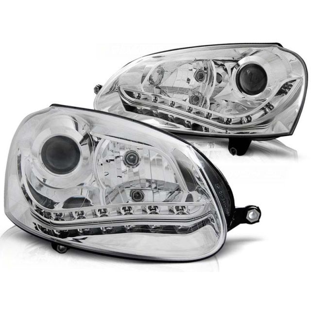 XENON Фарове хром за VW GOLF 5