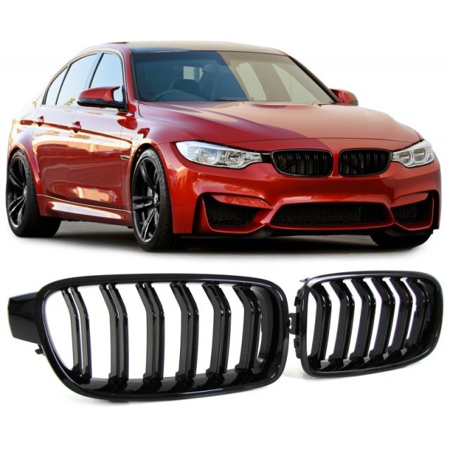 купи Решетки / Бъбреци за BMW F30 - гланц - Piano Design