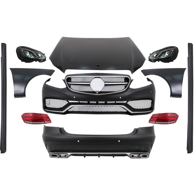 купи Тунинг пакет за конверсия на Mercedes W212 към E63 facelift