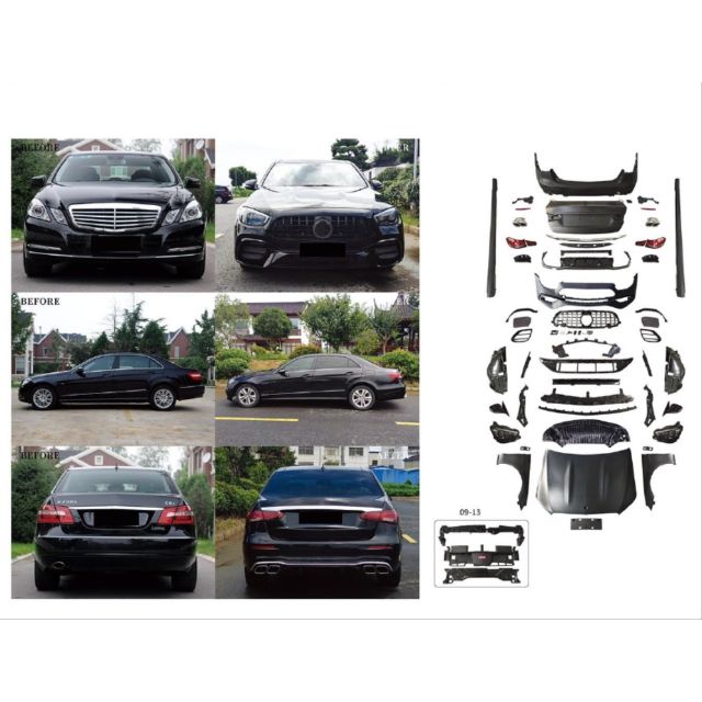 купи Тунинг пакет за конверсия на Mercedes W212 към Mercedes W213 E63 Facelift