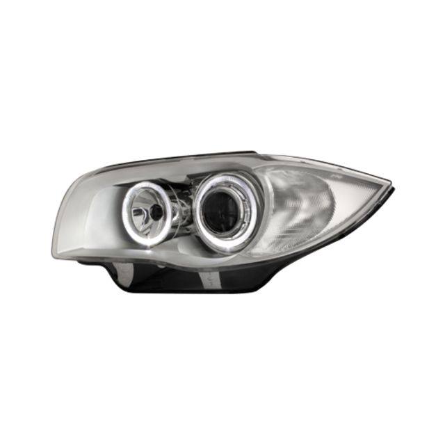 купи Фарове с лупи и Angel eyes BMW Е87 Хромирани