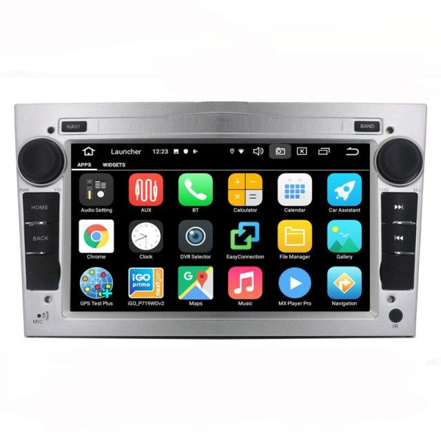 купи Мултимедия за OPEL Astra, Vectra, Zafira, Suzuki Ignis без DVD механика, сребрист с навигация