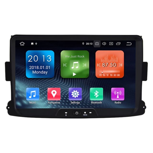 купи Мултимедия за Dacia Sandero Duster Renault Dokker Captur Logan 2 8" с навигация
