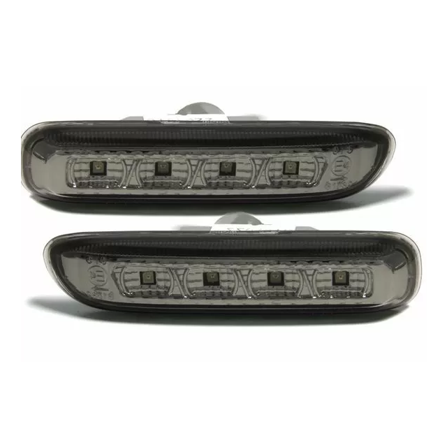 Диодни мигачи за BMW E46 (98-01) / E46 Compact - черни
