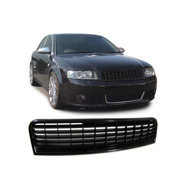 купи Черна решетка без емблема за Audi A4 B6 седан, комби 2000-2004