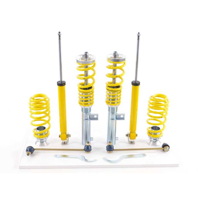 купи Спортно Регулируемо Окачване FK stainless steel VW Golf 5 1K 2003-2008 with 50mm strut
