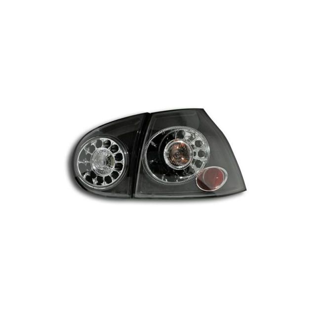 купи Черни LED стопове за Volkswagen Golf 5