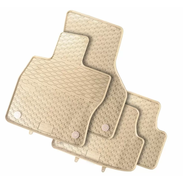 купи Гумени стелки за VW Golf VII / AUDI A3 (2012+) / SEAT LEON III (2013+) / Vw Passat (2014+) / Skoda Octavia 3 (2013+) / Superb (2015+) - бежови
