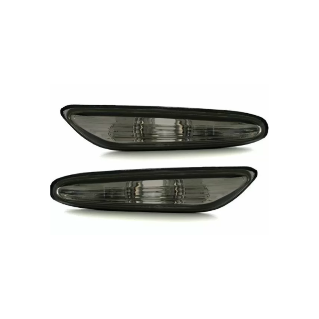 Кристални мигачи BMW E46 (2001-2005) / Е60 / X3 (2004-2009) - опушени
