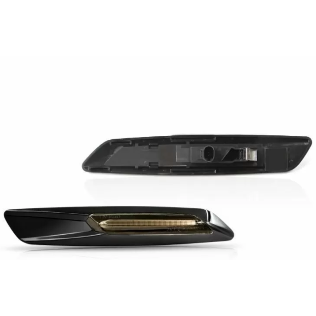 Диодни мигачи за калник за BMW E87,E88,E82,E60,E90,E91,X1 E84, X3 E83 - опушени с бягащ мигач