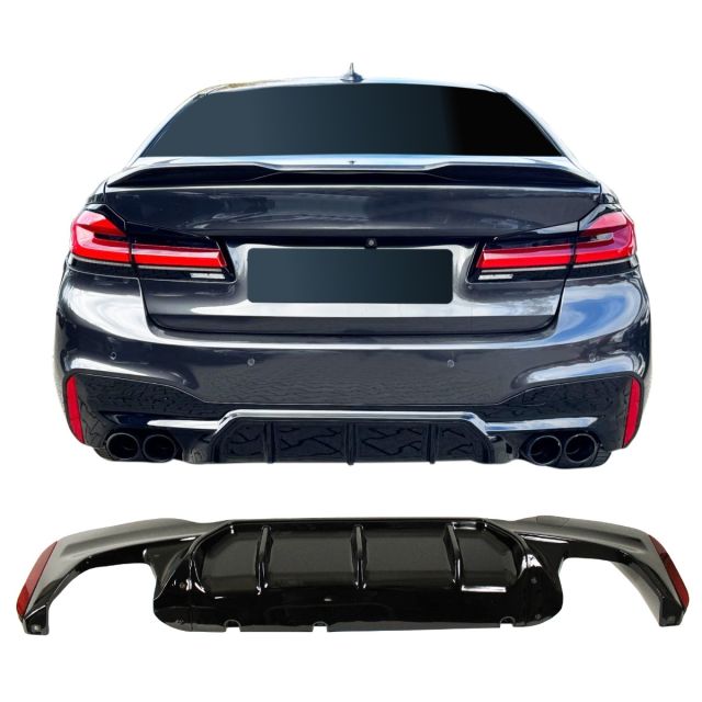 купи Двоен Дифузьор за BMW G30 Facelift