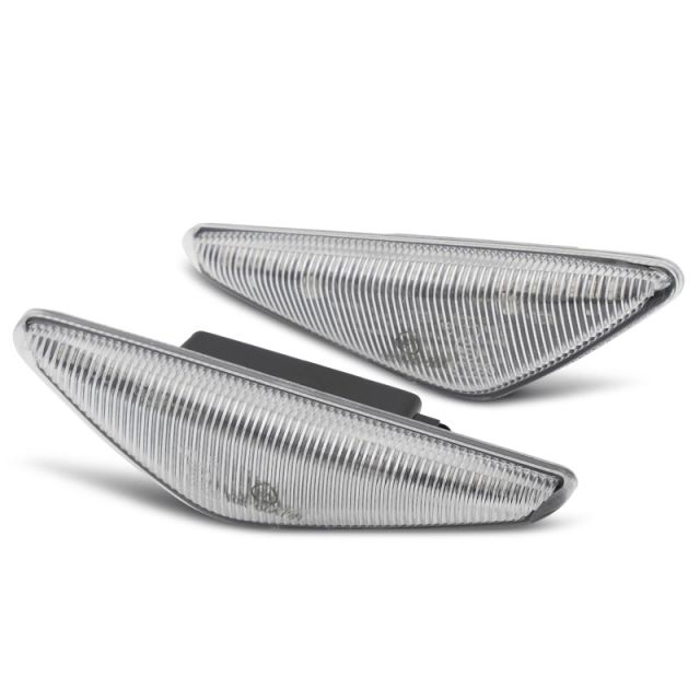 Мигачи хром LED SEQ за BMW E46 COUPE 03-06