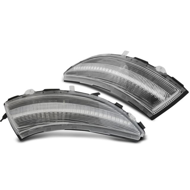 Мигачи за огледала WHITE LED SEQ за RENAULT CLIO IV 12-16