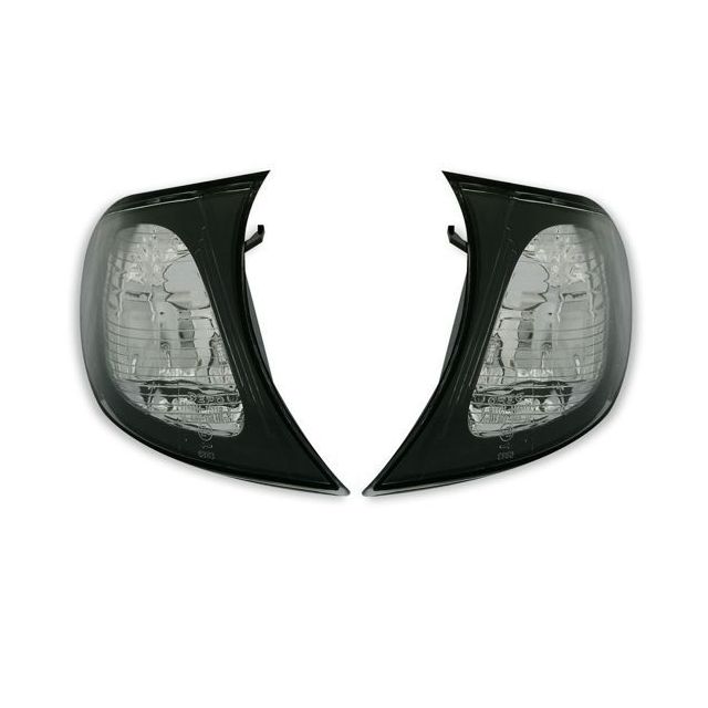 Кристални мигачи до фара BMW E46 седан (01-05) - хром