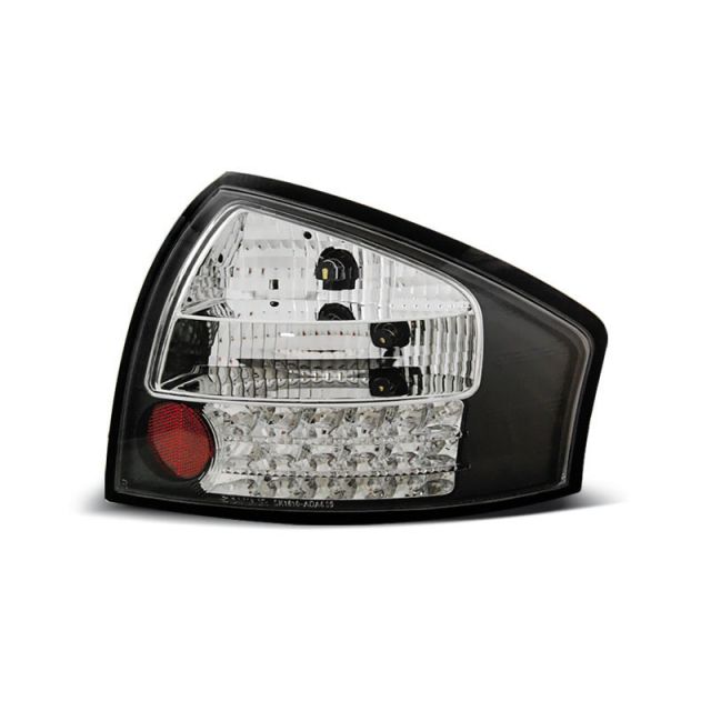 LED Стопове Черни за AUDI A6 05.97-05.04