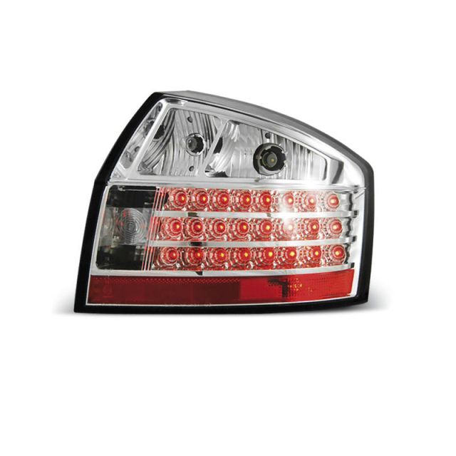 LED Стопове хром за AUDI A4 10.00-10.04