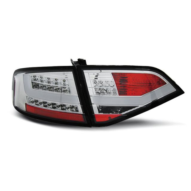 купи LED Стопове хром за AUDI A4 B8 08-11 SEDAN