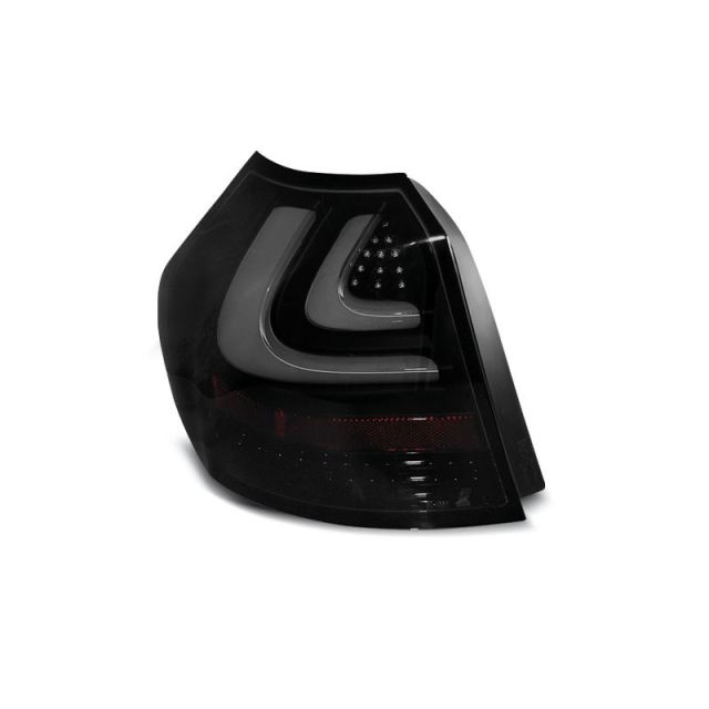 LED BAR Стопове опушени Черни за BMW E87 04-08.07
