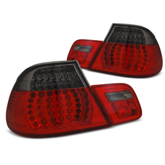 LED Стопове  опушени за BMW E46 04.03-06 COUPE