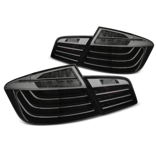 LED BAR Стопове Черни опушени LCI LOOK за BMW F10 10-07.13 