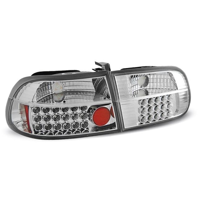 купи Стопове за HONDA CIVIC 09.91-08.95 2D/4D хром LED