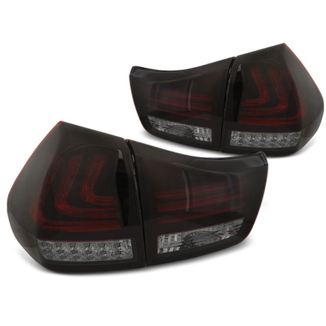 Стопове за LEXUS RX 330 / 350 03-08 LED BAR  опушени Черни