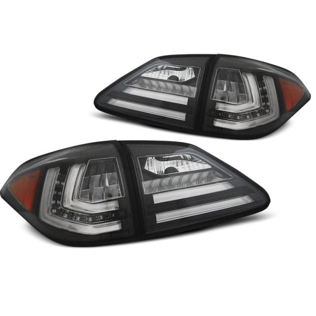 Стопове за LEXUS RX III 350 09-12 Черни LED SQL